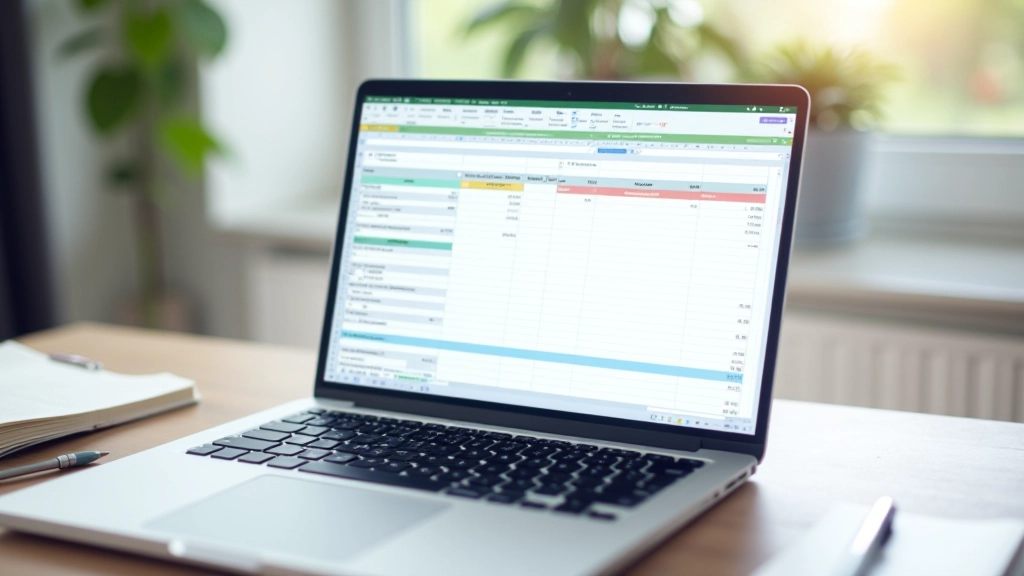 Verschiedene Excel-Vorlagentypen für Budgetplanung nebeneinander dargestellt, von einfach bis detailliert